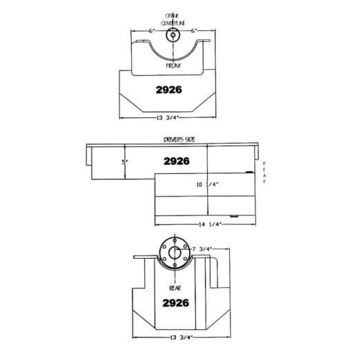 2926 Dimensions